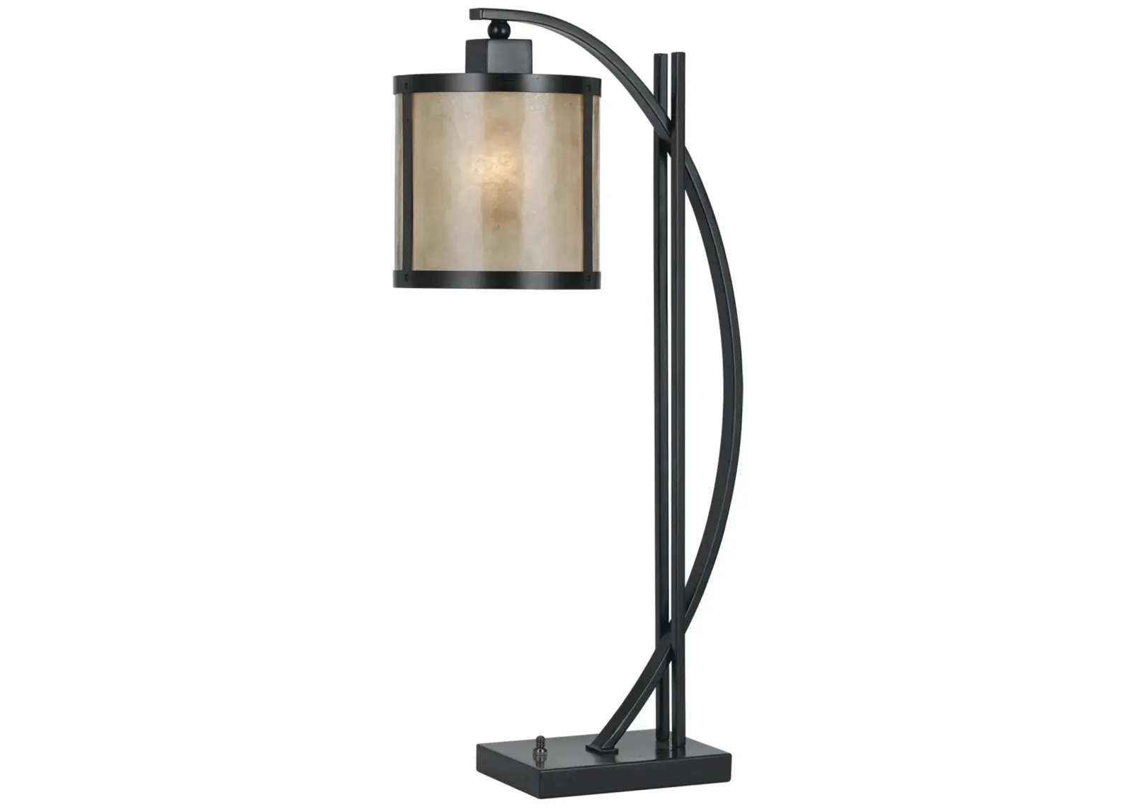 Mica Downbridge Table Lamp in Iron by Cal Lighting