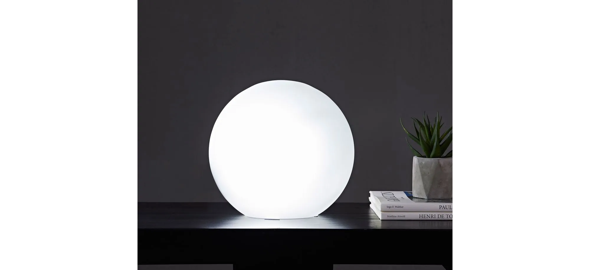 Stark Daylight Table Lamp in White by Anthony California