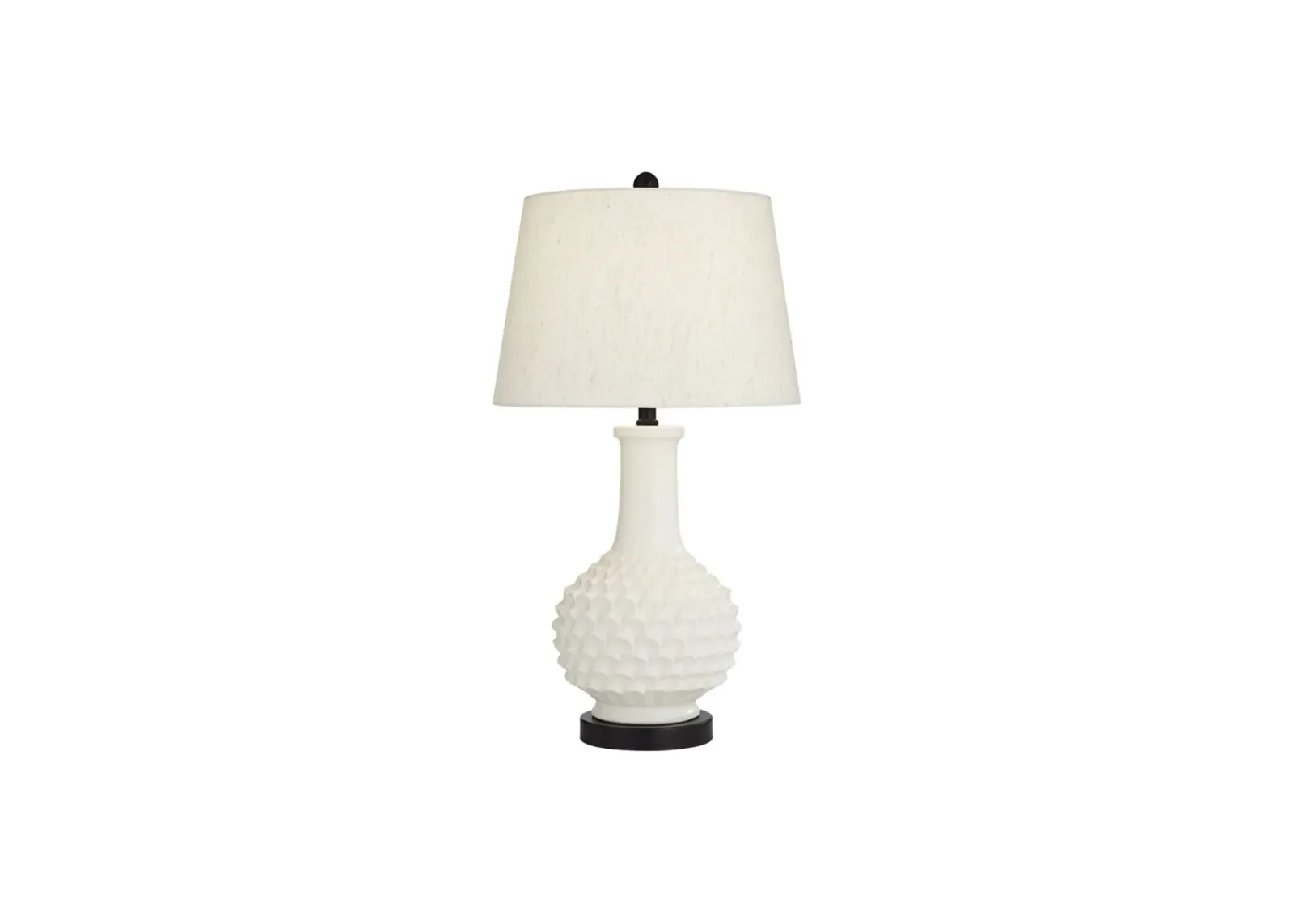 Galloway Table Lamp in White by Pacific Coast