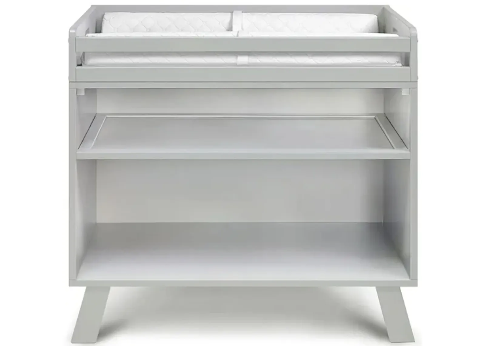 Livia Changing Table in Gray/Gray by Heritage Baby