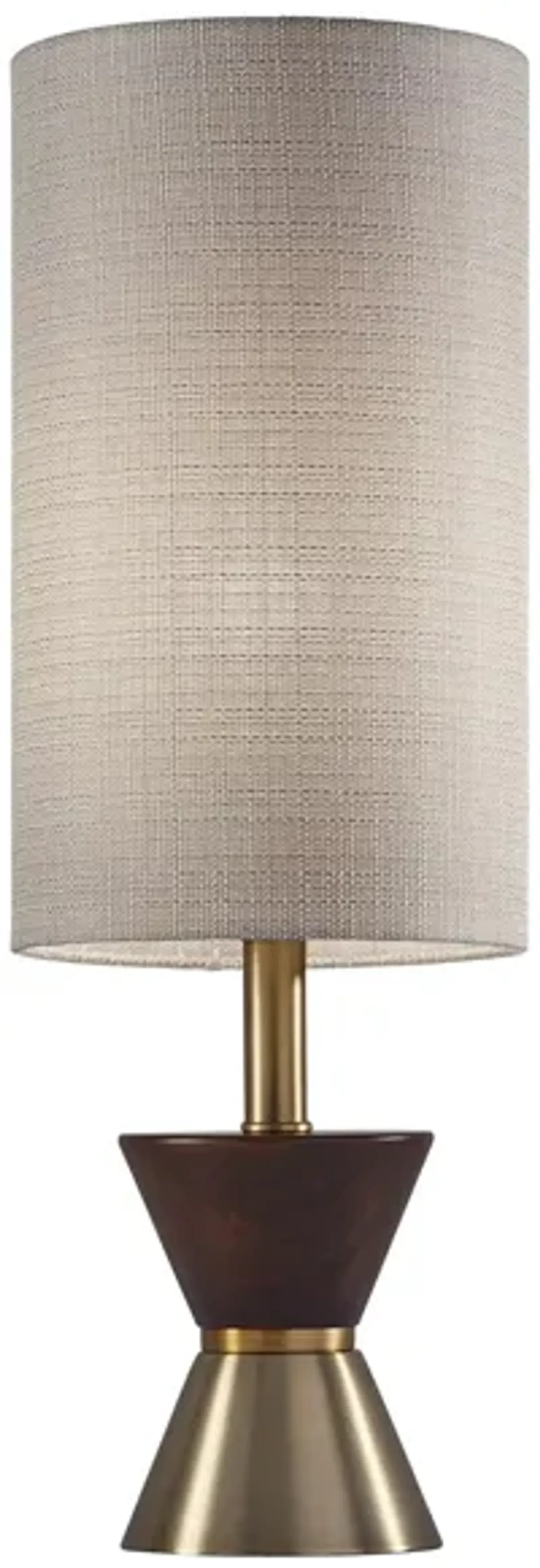 Carmen Table Lamp in Antiqued Brass by Adesso Inc