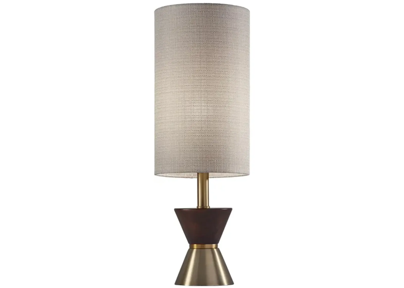 Carmen Table Lamp in Antiqued Brass by Adesso Inc