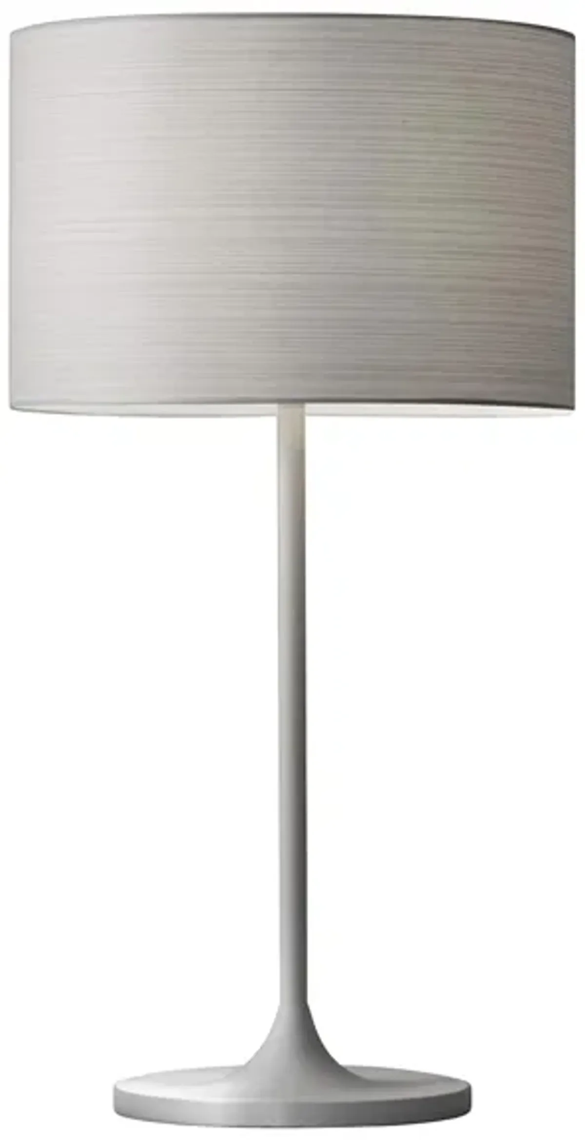 Oslo Table Lamp in White by Adesso Inc