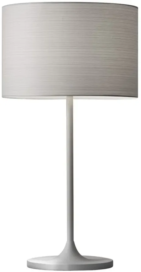 Oslo Table Lamp in White by Adesso Inc