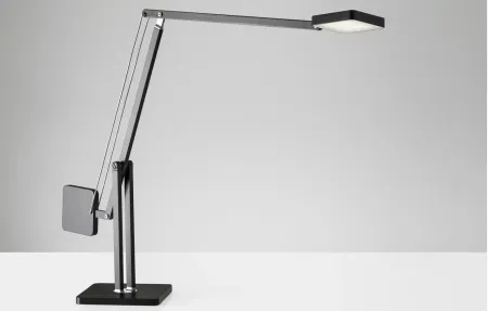 Cooper LED Desk Lamp in Black by Adesso Inc