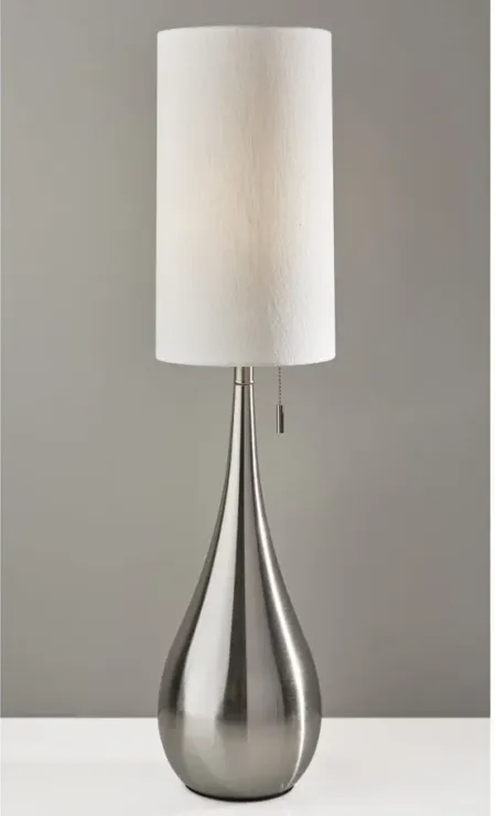 Christina Table Lamp in Brushed Steel by Adesso Inc