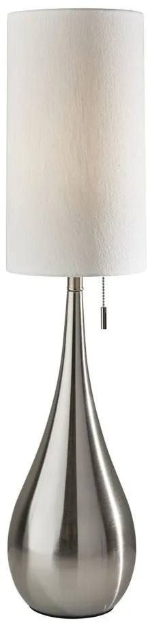 Christina Table Lamp in Brushed Steel by Adesso Inc