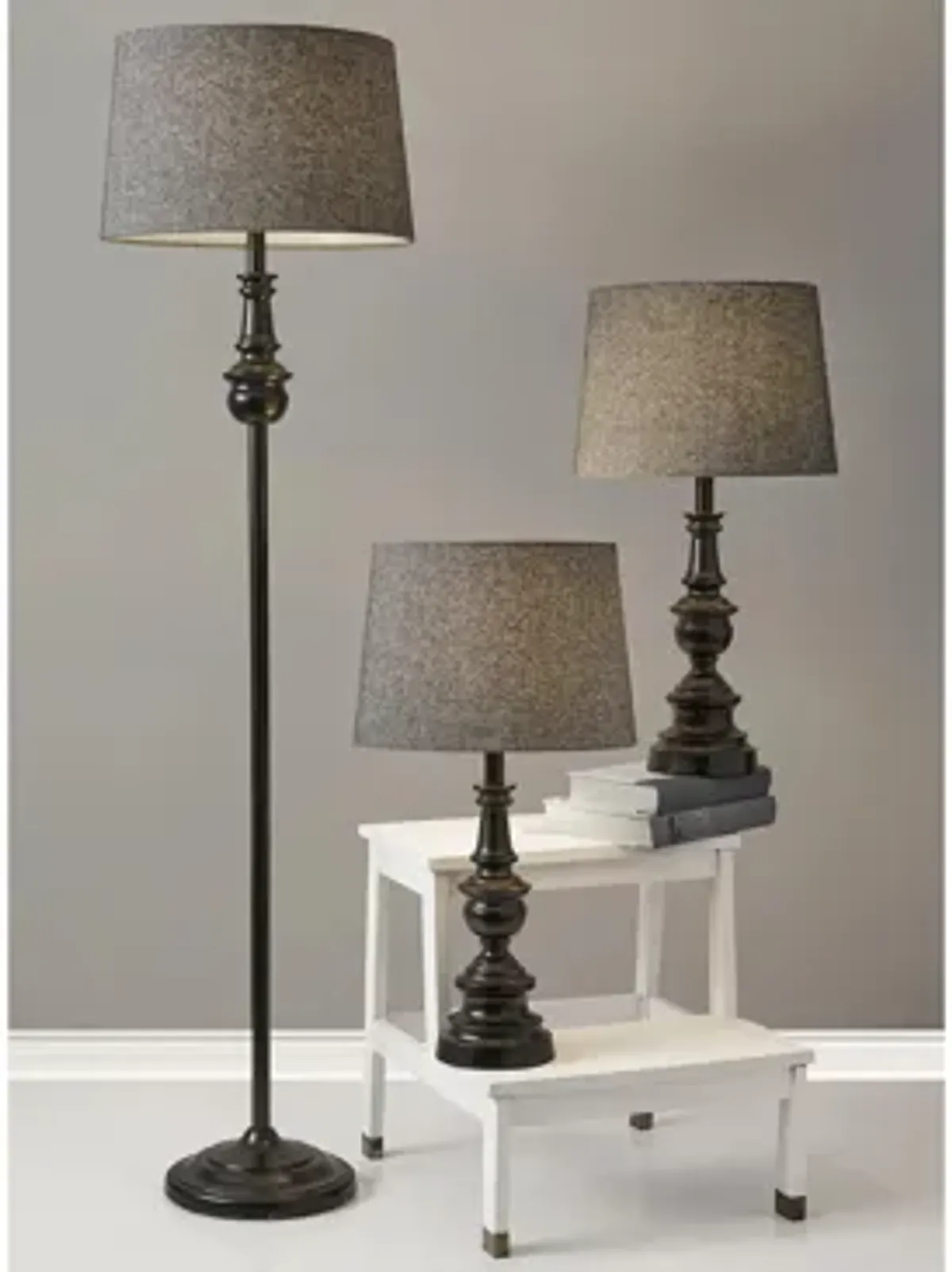 Chandler Floor and Table Lamp Set