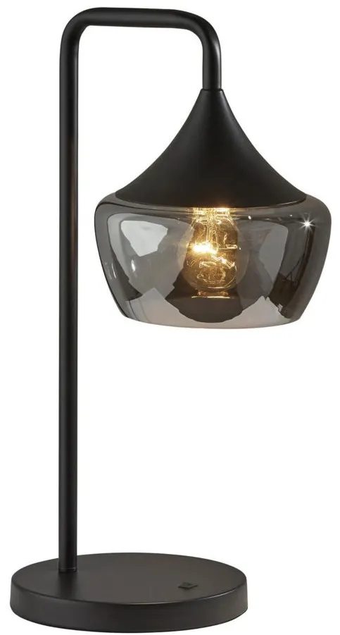Eliza Table Lamp in Black by Adesso Inc