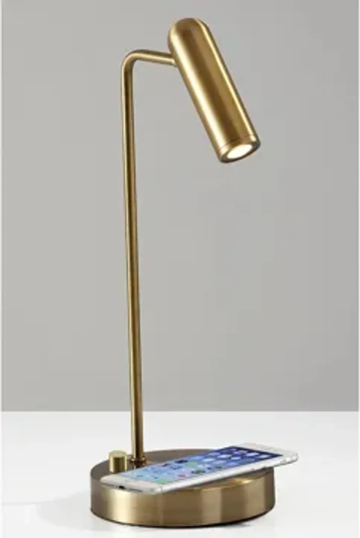 Kaye Wireless Charging LED Desk Lamp