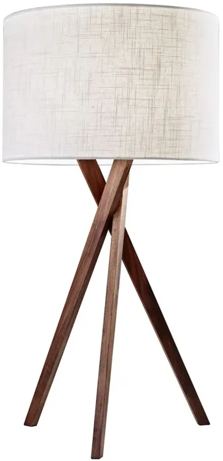 Brooklyn Table Lamp in Walnut by Adesso Inc