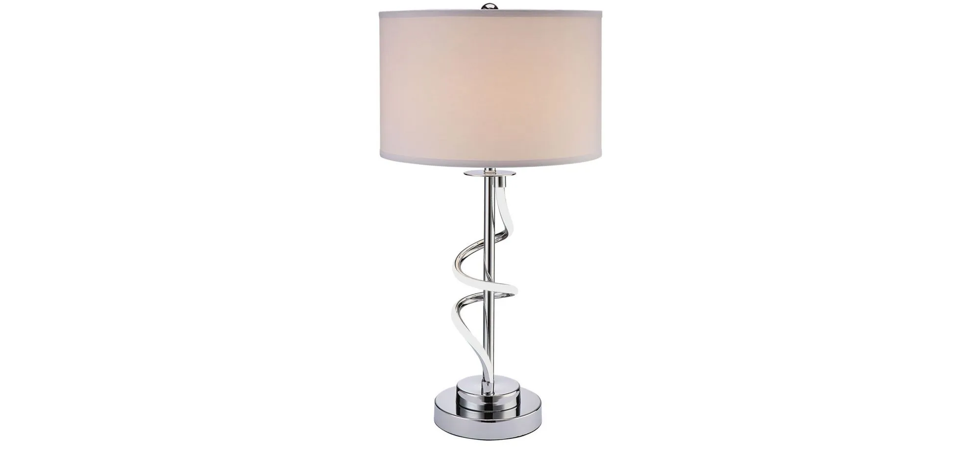 Josiri Table Lamp in Chrome by Anthony California