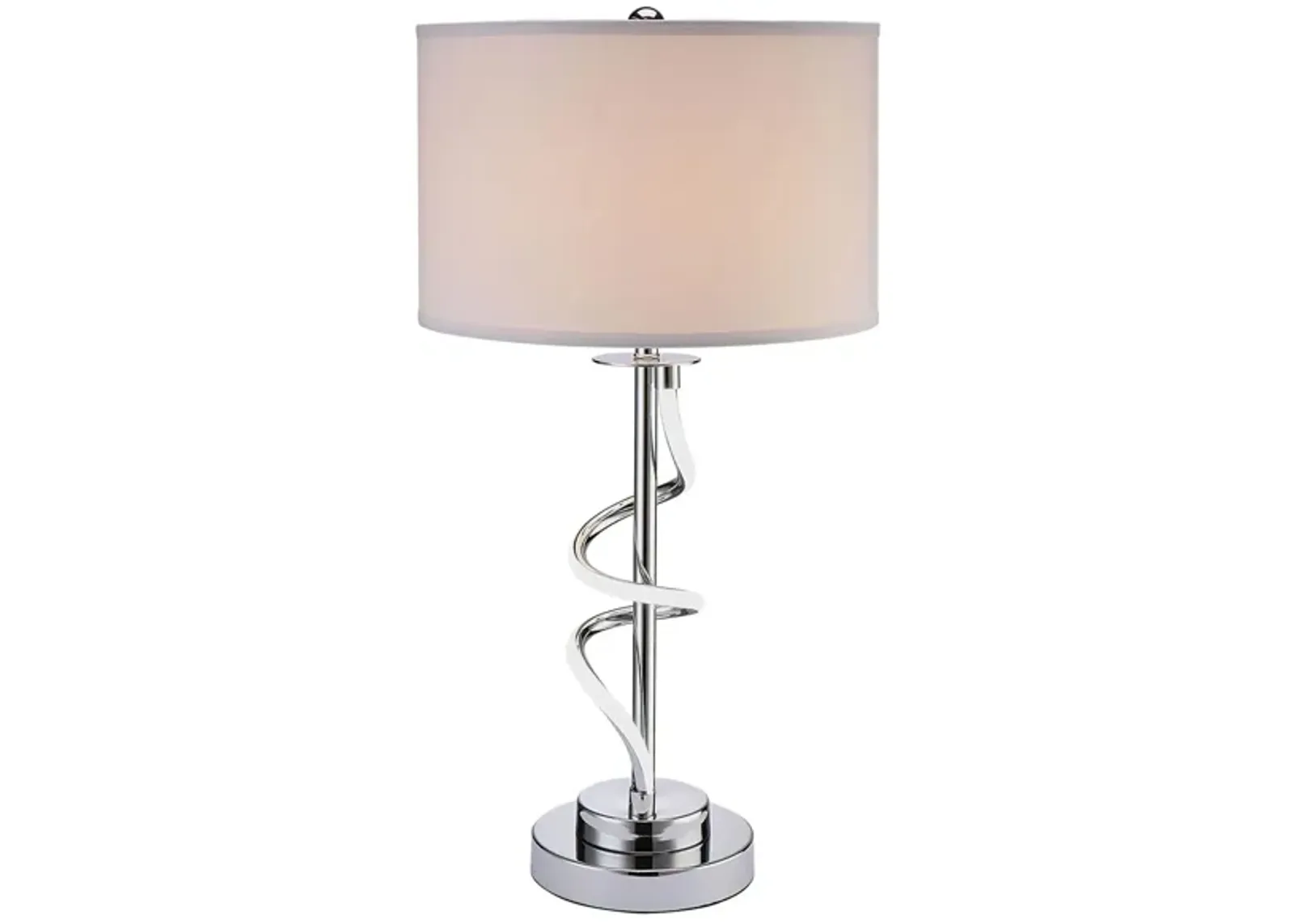 Josiri Table Lamp in Chrome by Anthony California