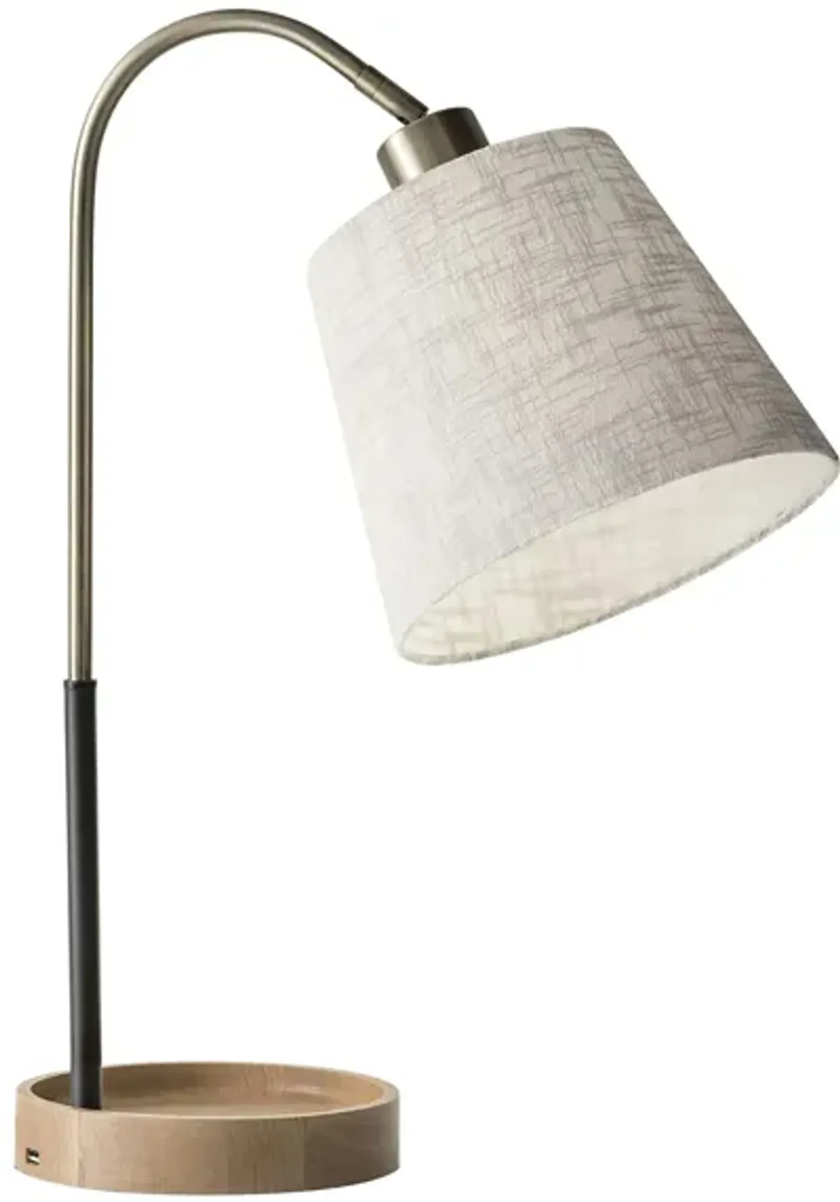 Jeffrey Table Lamp in Brass by Adesso Inc