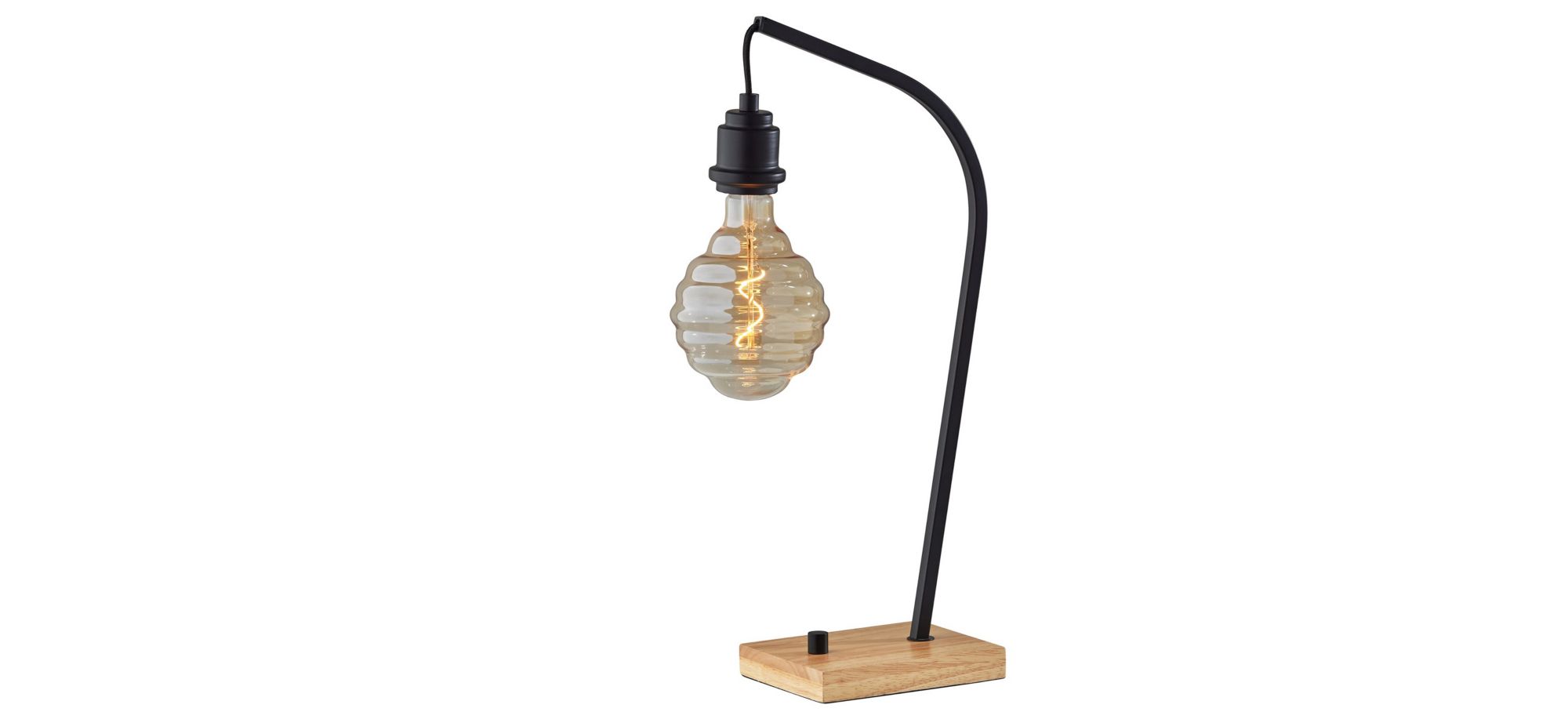 Wren Desk Lamp in Black by Adesso Inc