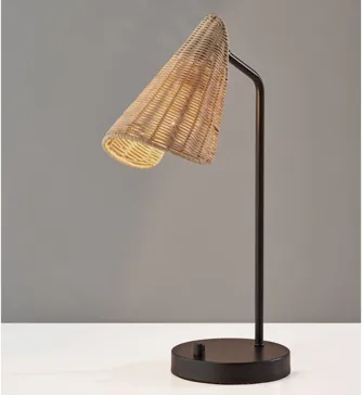 Cove Desk Lamp in Black by Adesso Inc