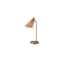 Cove Desk Lamp in Antique Brass by Adesso Inc