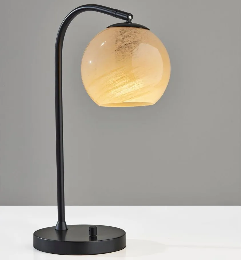 Nolan Desk Lamp in Black by Adesso Inc