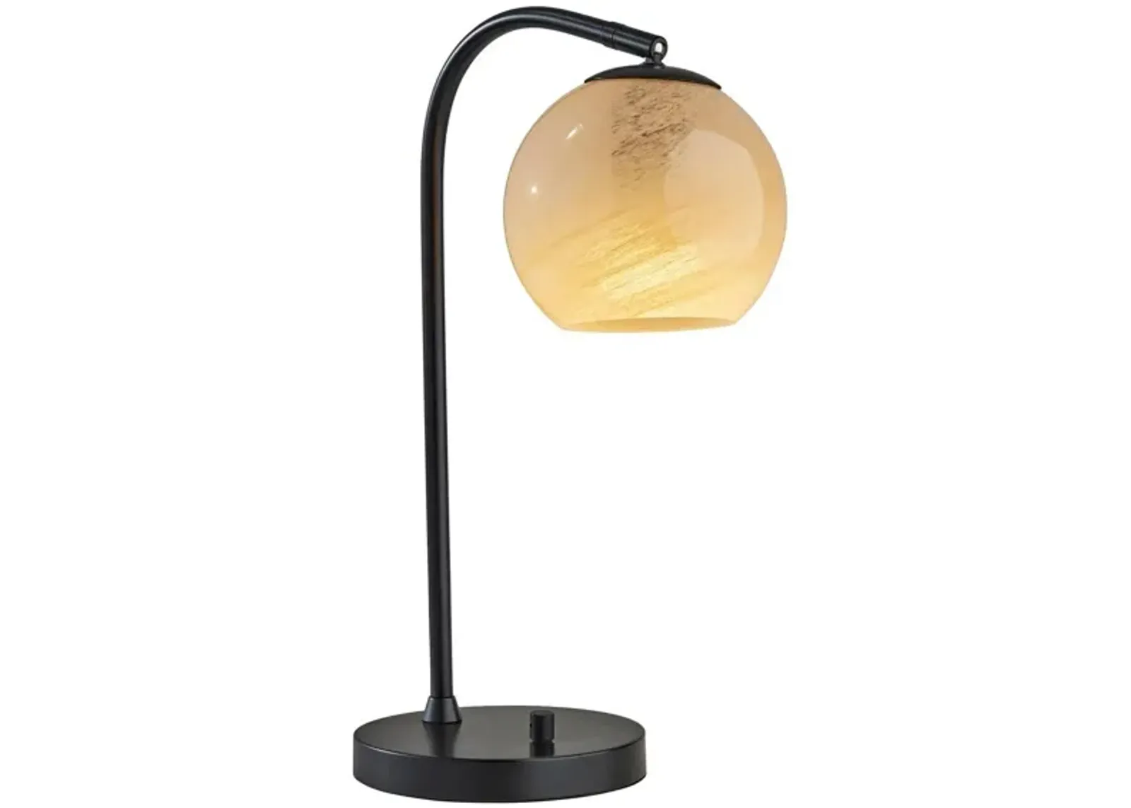 Nolan Desk Lamp in Black by Adesso Inc