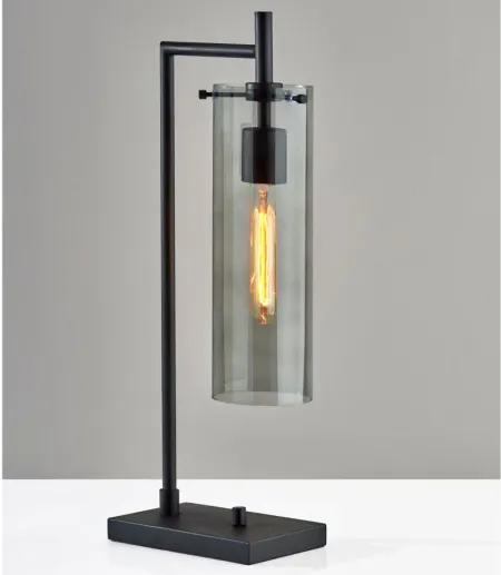 Dalton Desk Lamp in Black by Adesso Inc