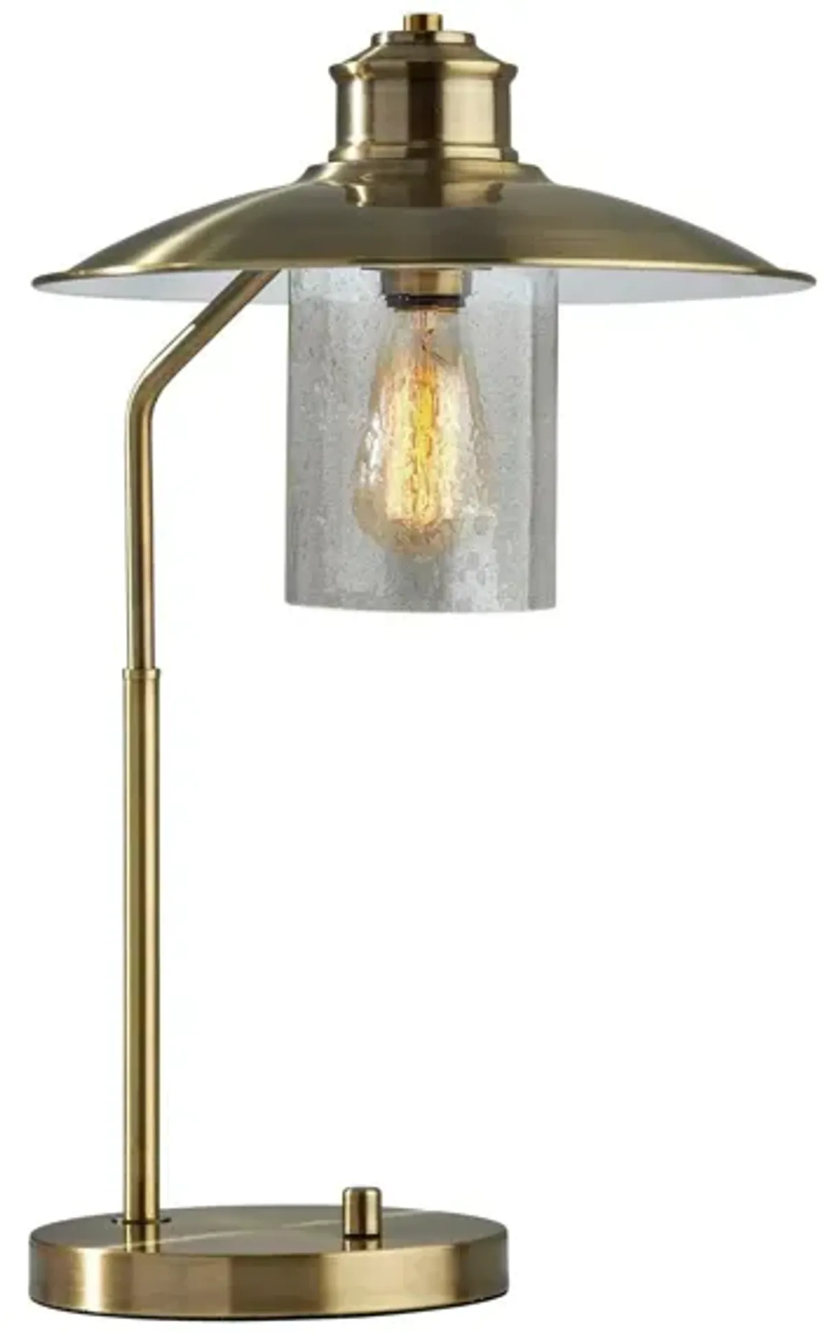 Kieran Desk Lamp in Antique Brass by Adesso Inc