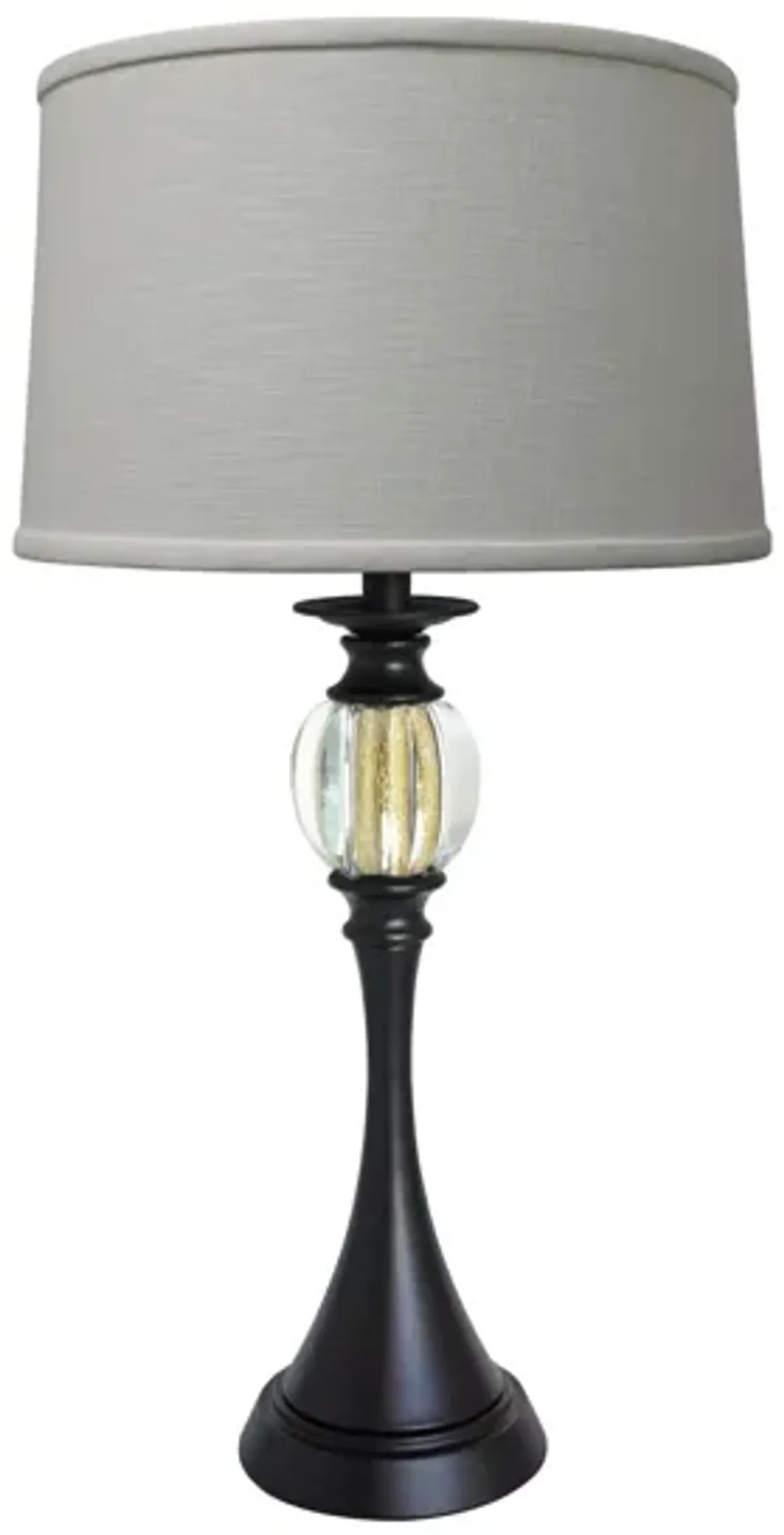 Elegant 26" Table Lamp in Bronze by Bellanest