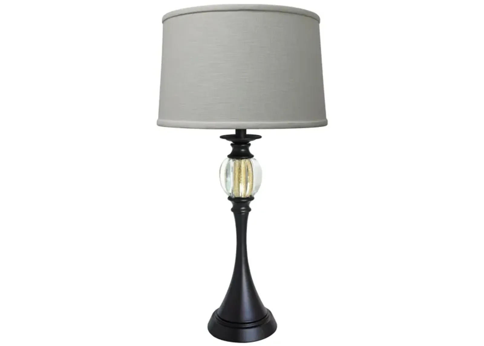 Elegant 26" Table Lamp in Bronze by Bellanest