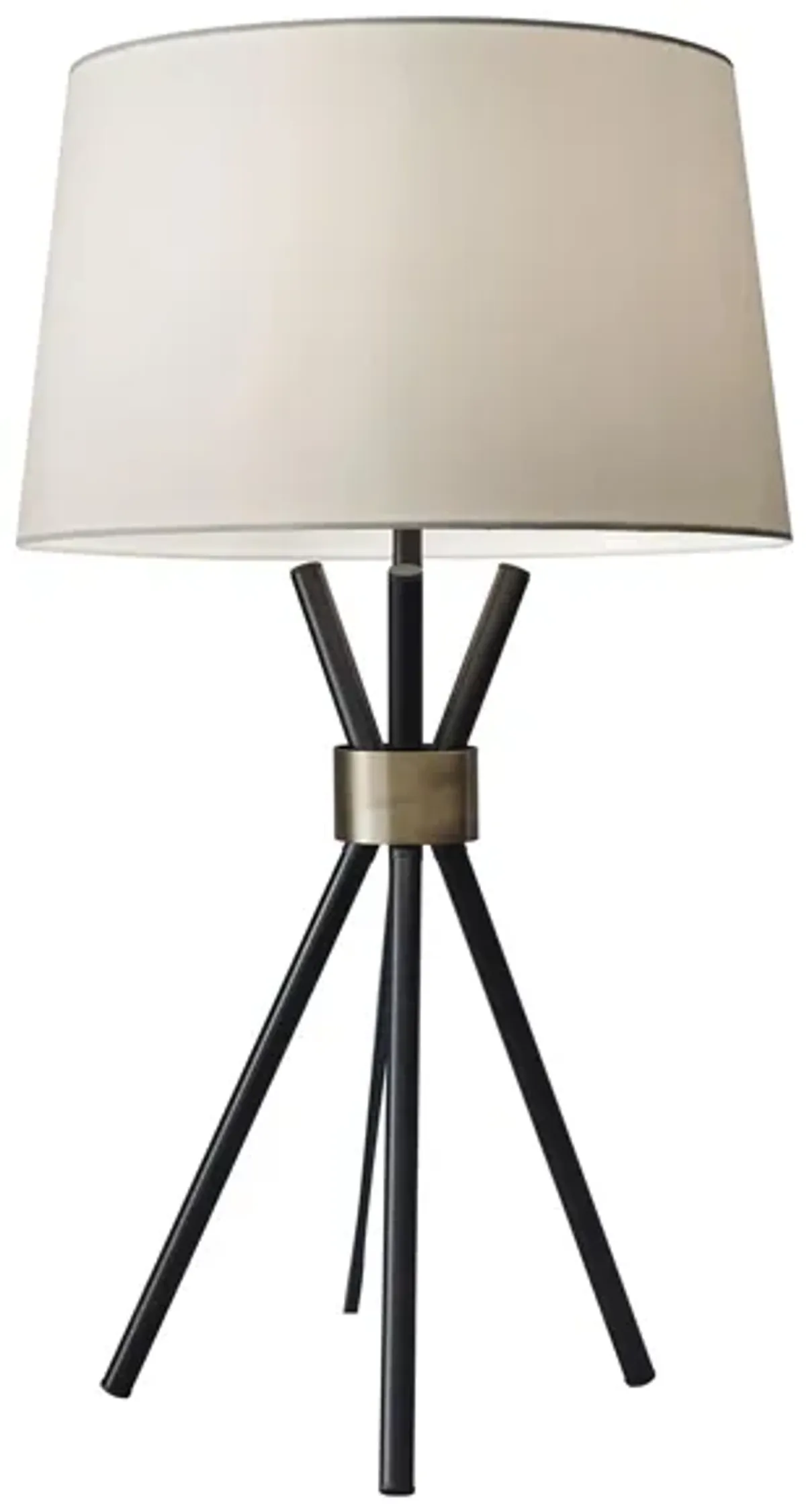 Benson Table Lamp in Black by Adesso Inc