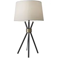 Benson Table Lamp in Black by Adesso Inc