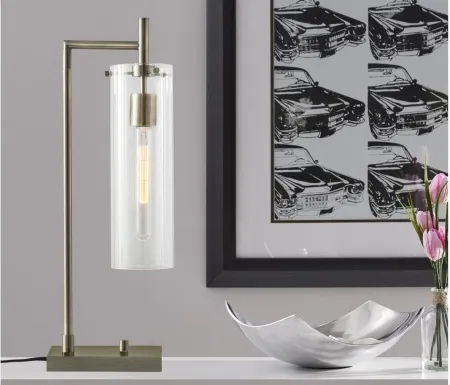 Dalton Desk Lamp in Brass by Adesso Inc