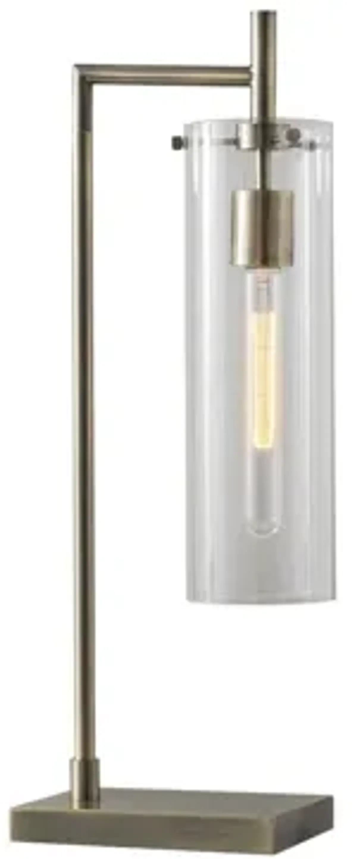 Dalton Desk Lamp in Brass by Adesso Inc