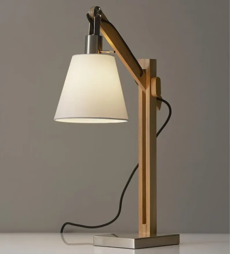 Walden Table Lamp in Natural by Adesso Inc