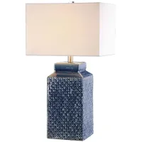 Pero Lamp in Sapphire Blue by Uttermost