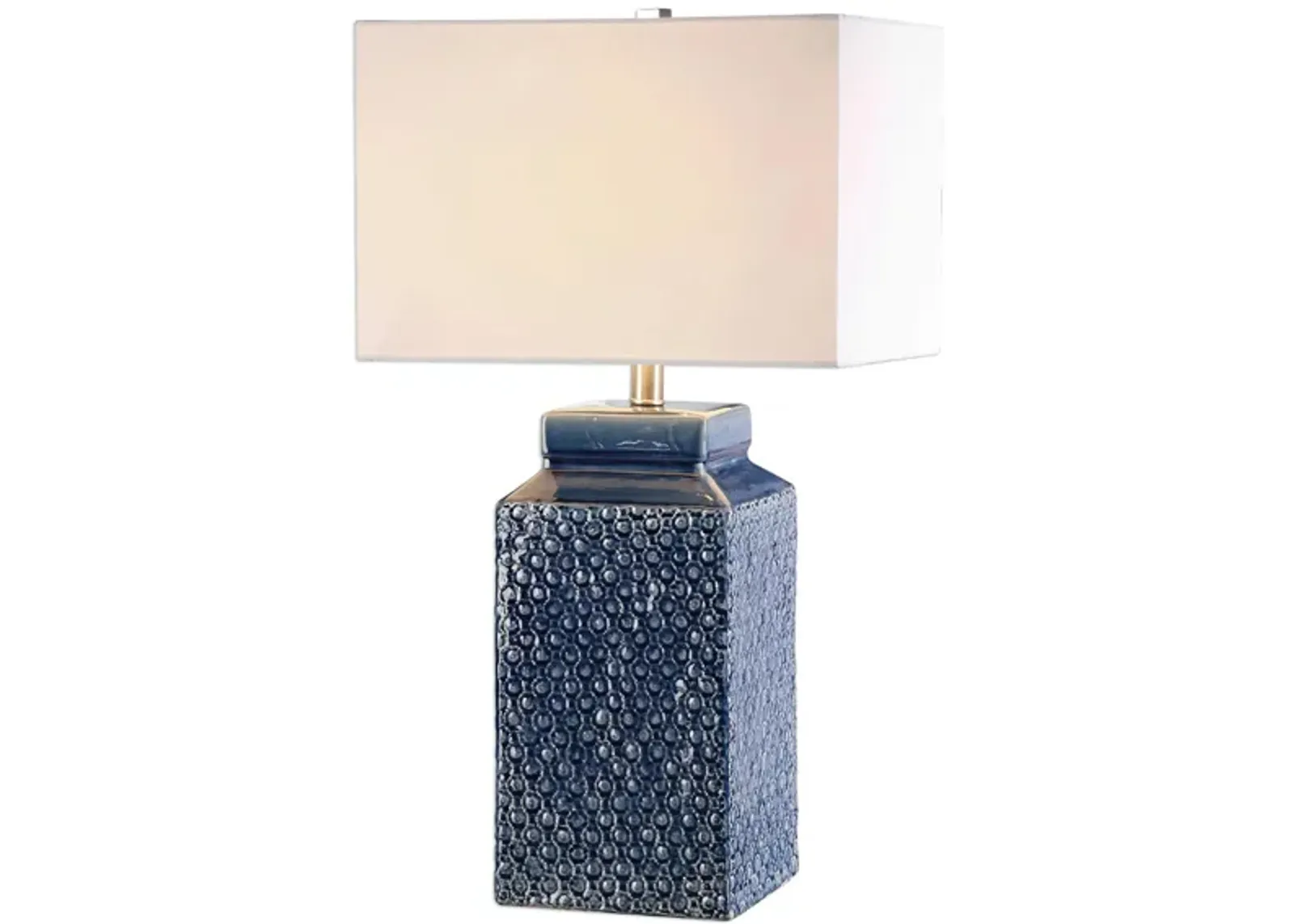 Pero Lamp in Sapphire Blue by Uttermost