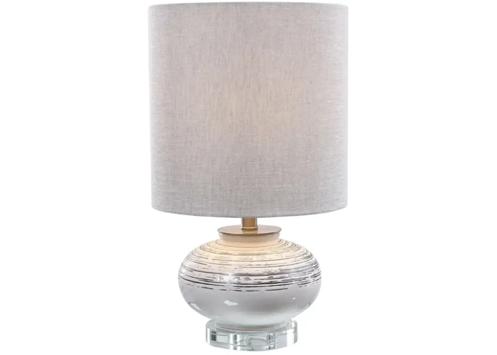 Lenta Accent Lamp in Off-White by Uttermost