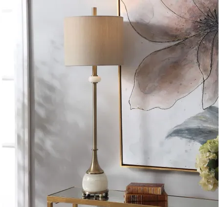 Natania Buffet Lamp in Brass by Uttermost