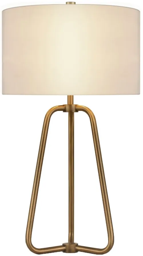 Mari Table Lamp in Brass by Hudson & Canal