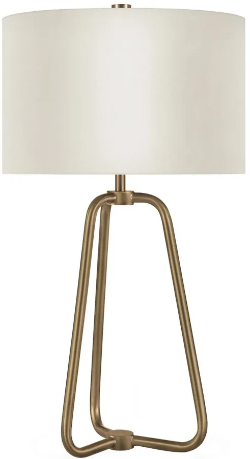 Mari Table Lamp in Brass by Hudson & Canal