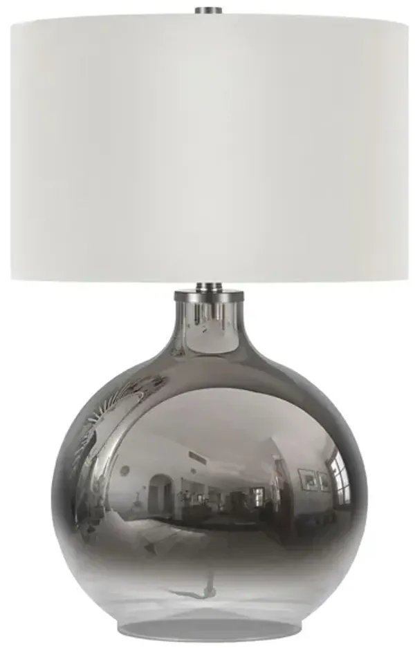 Marcas Plated Glass Table Lamp