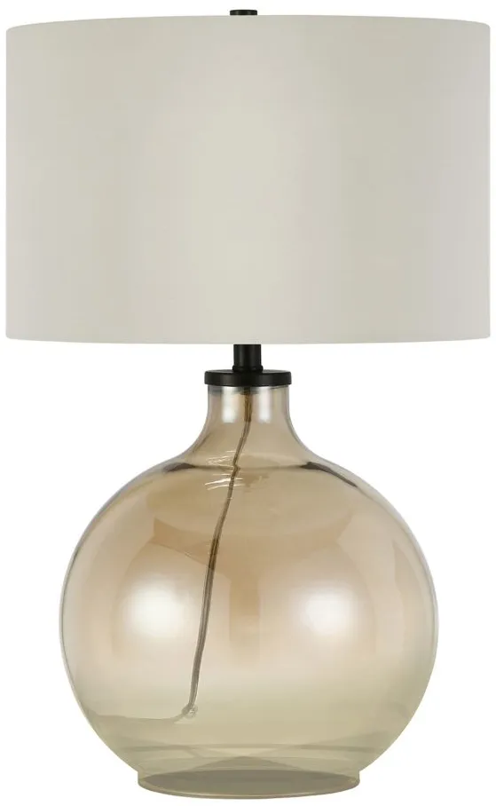 Lucinda Glass Table Lamp in Gold Luster Glass by Hudson & Canal