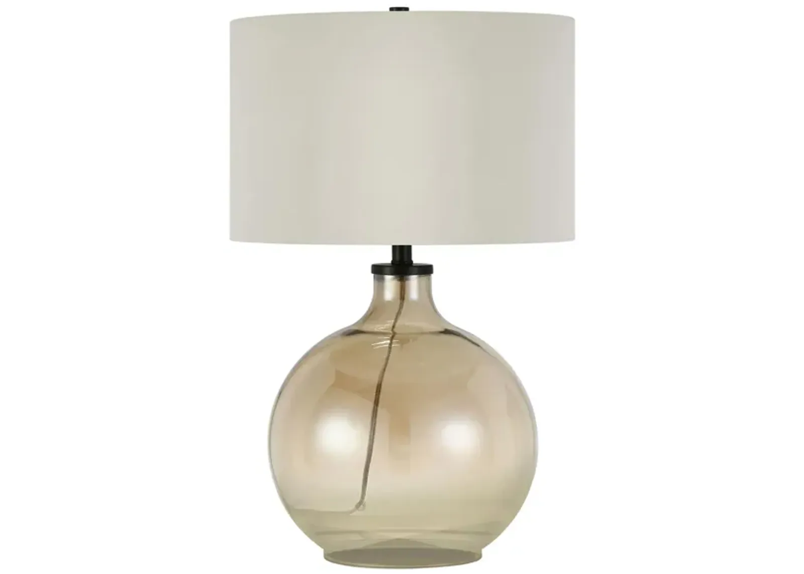 Lucinda Glass Table Lamp in Gold Luster Glass by Hudson & Canal