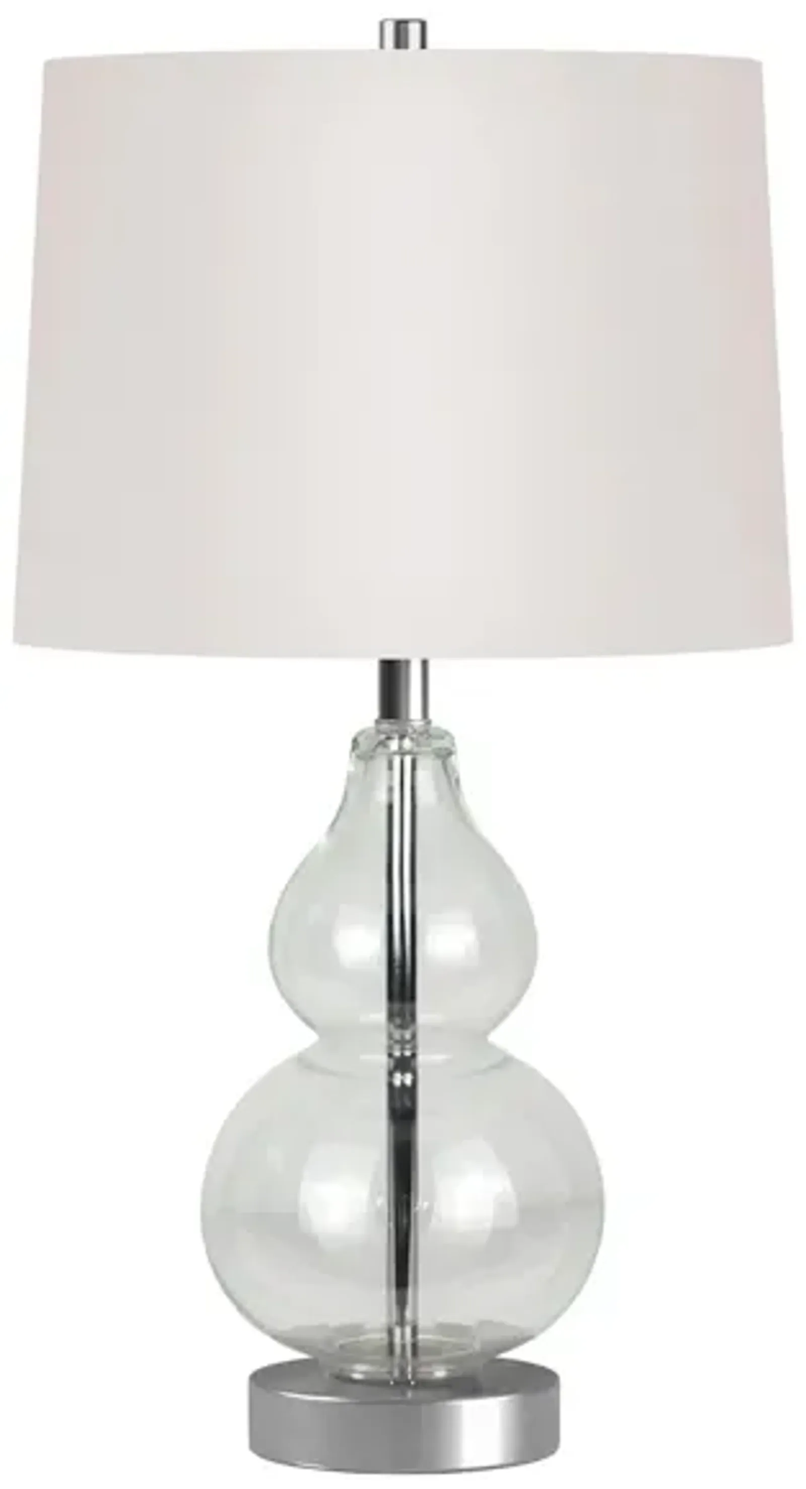 Donato Clear Glass Petite Table Lamp