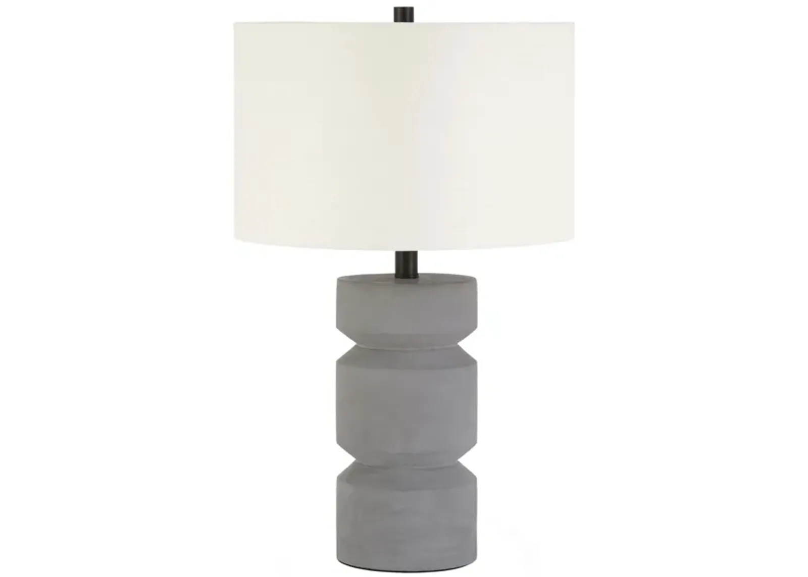 Souma Concrete Table Lamp in Concrete by Hudson & Canal