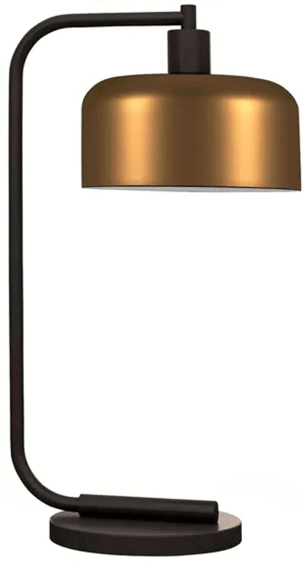 Bjoern Table Lamp in Blackened Bronze by Hudson & Canal