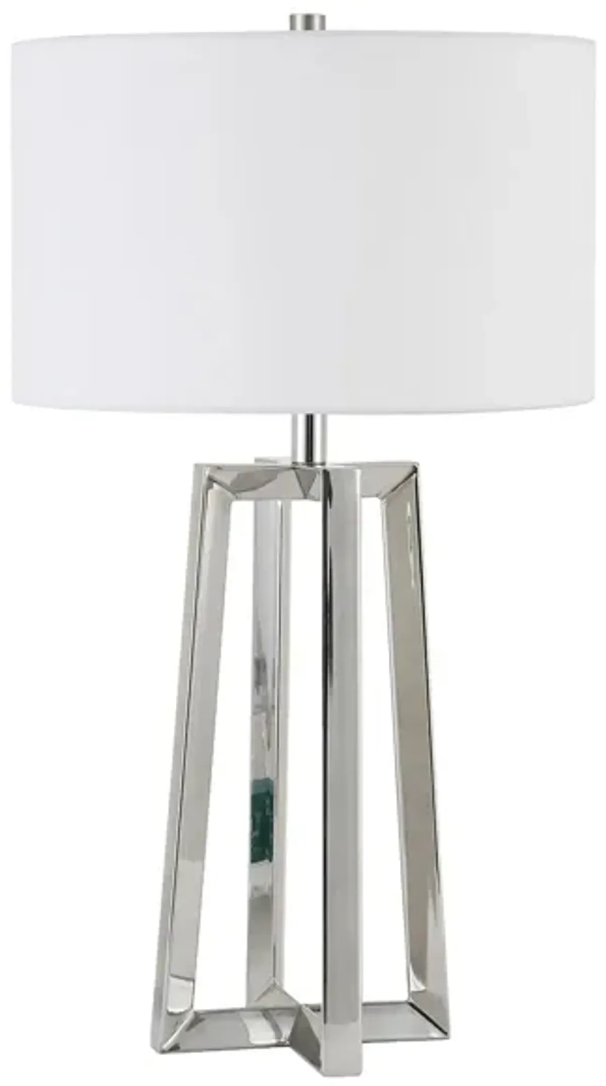 Mariska Table Lamp in Polished Nickel by Hudson & Canal