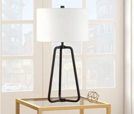 Mari Table Lamp in Blackened Bronze by Hudson & Canal