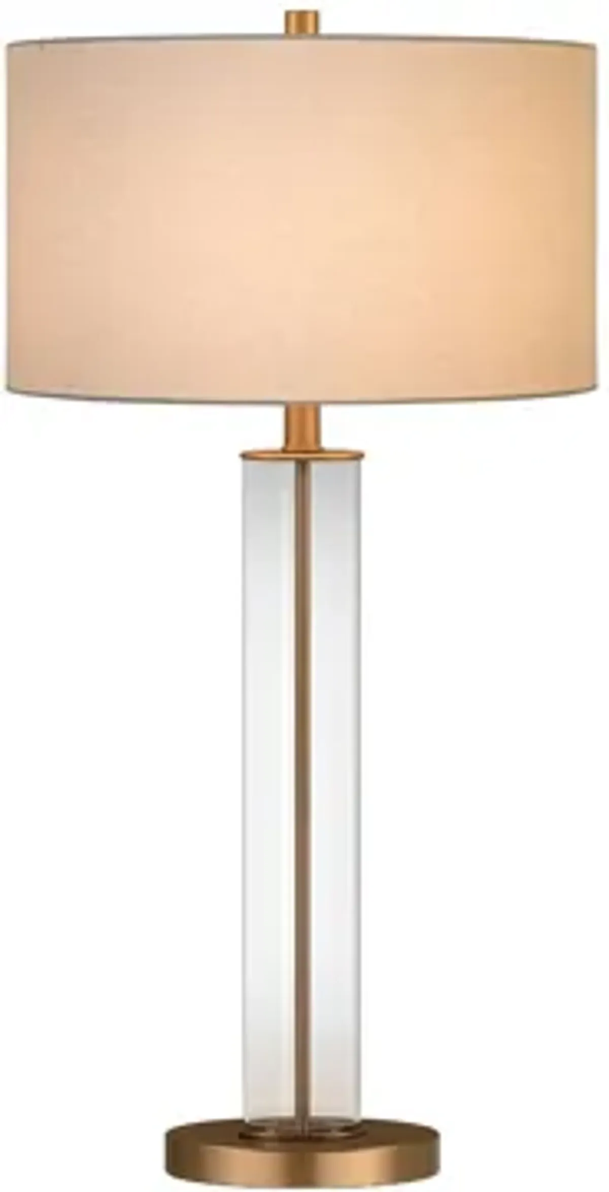 Bellamy Clear Glass Table Lamp
