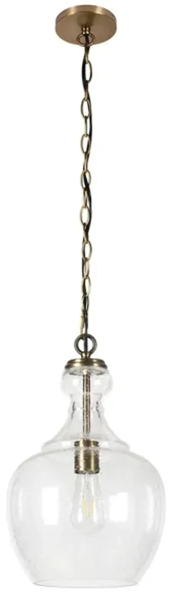Santos Seeded Glass Pendant