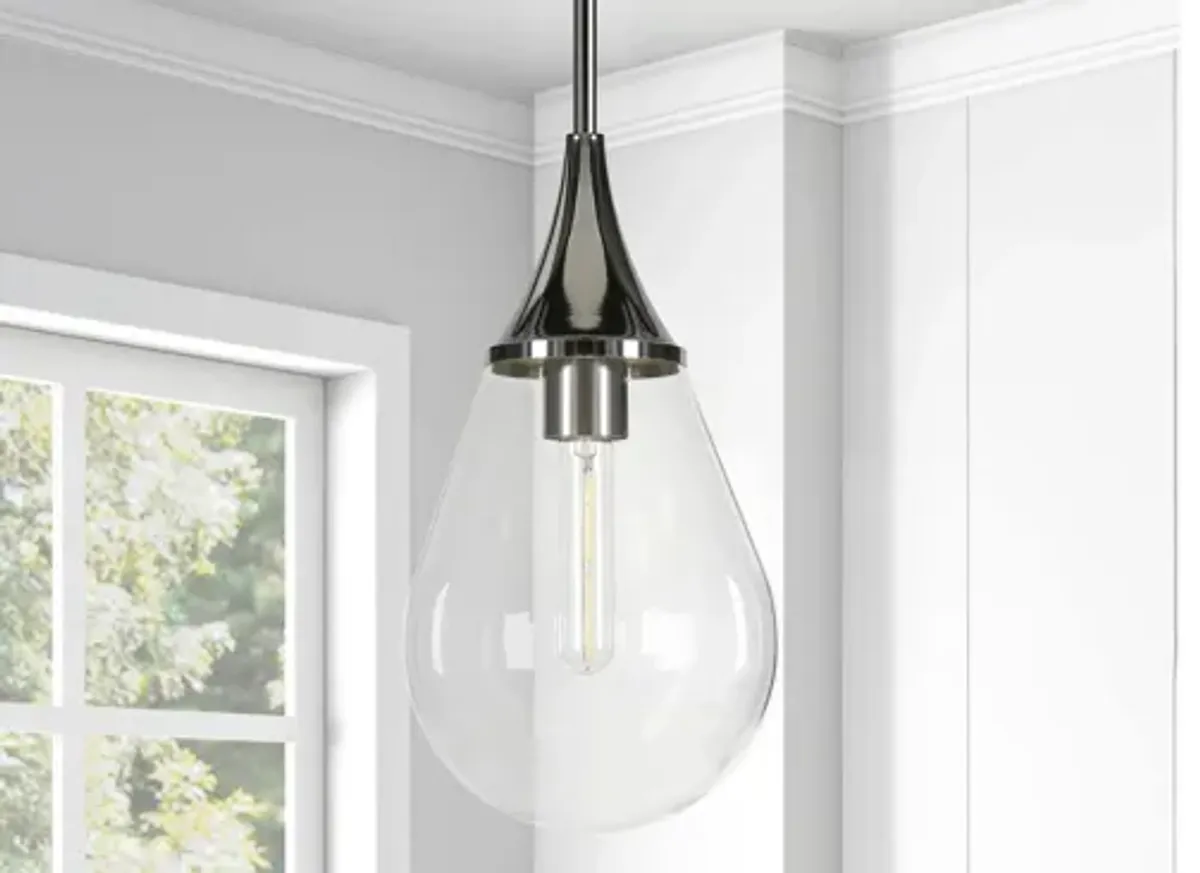 Deepa Clear Glass Pendant