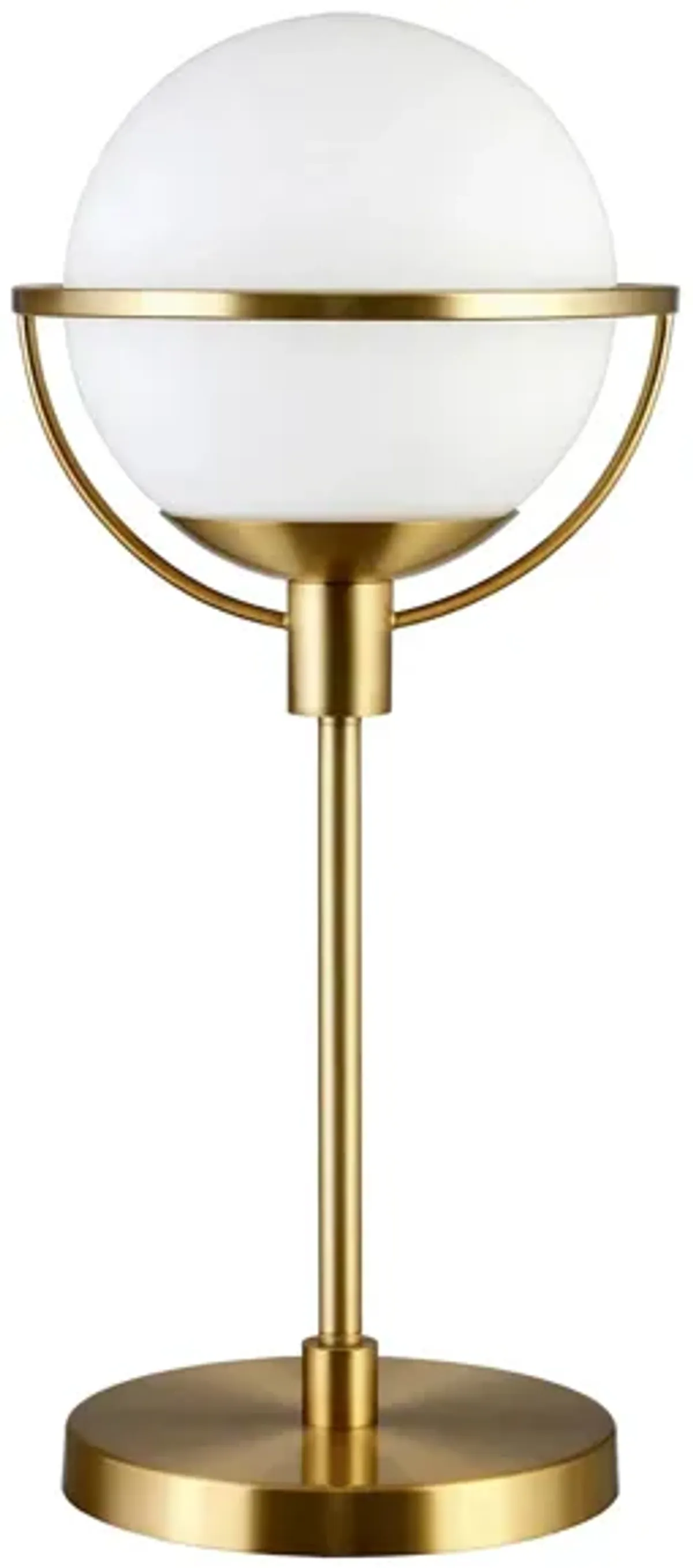 Limbani Globe & Stem Table Lamp in Brass by Hudson & Canal